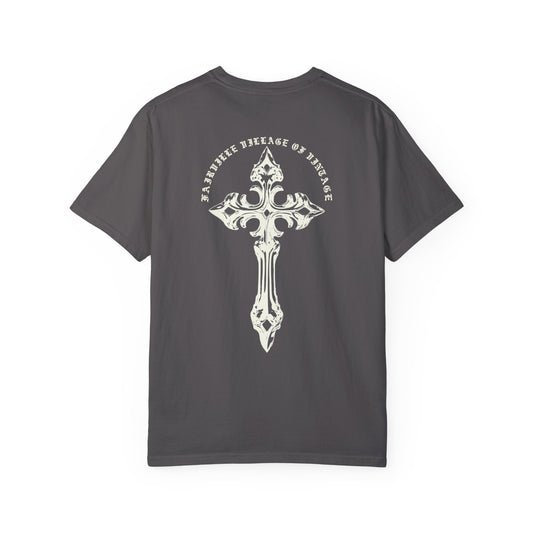 Fairville Cross white vintage tee