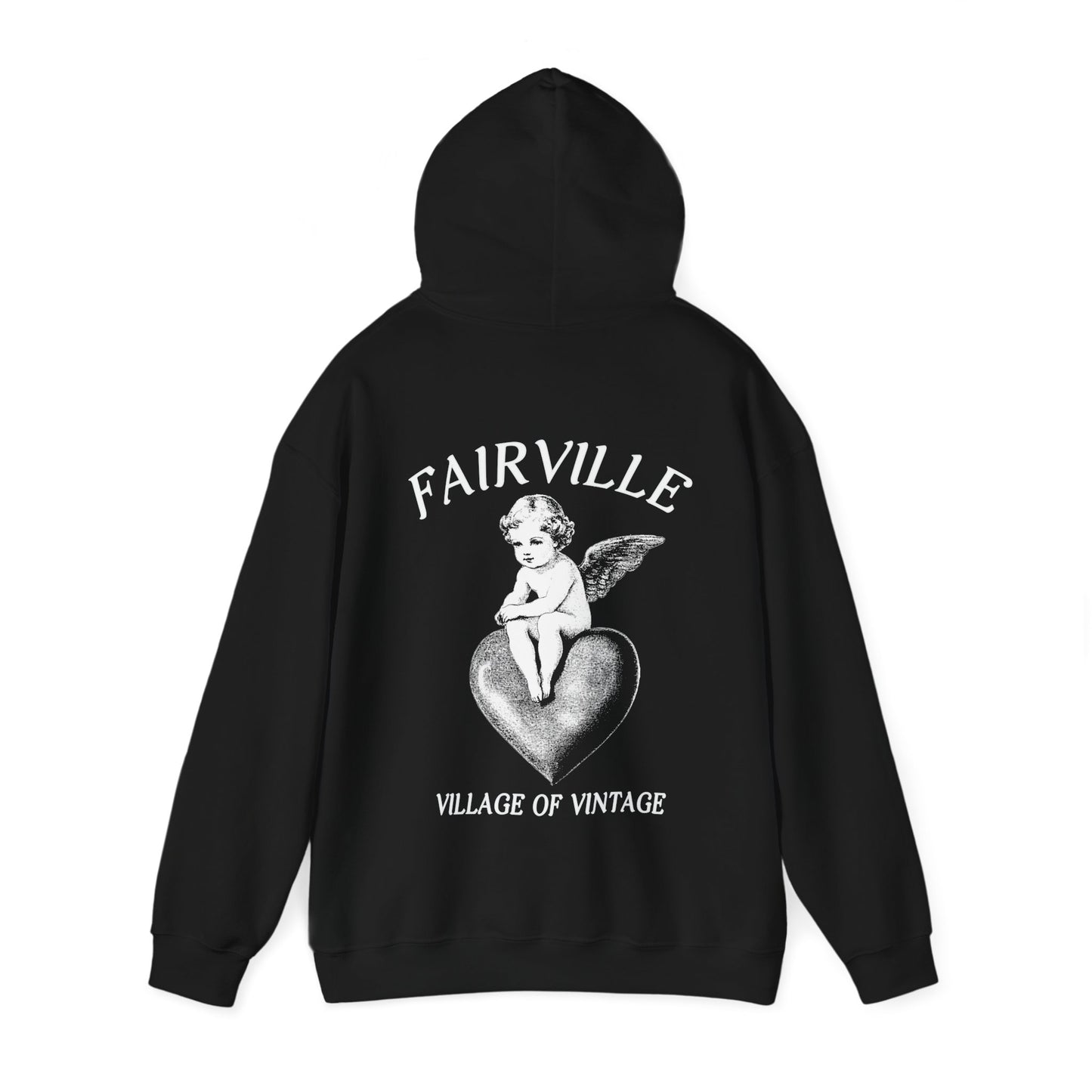 Fairville Classic Collection Smoke Angel Vintage Hoodie