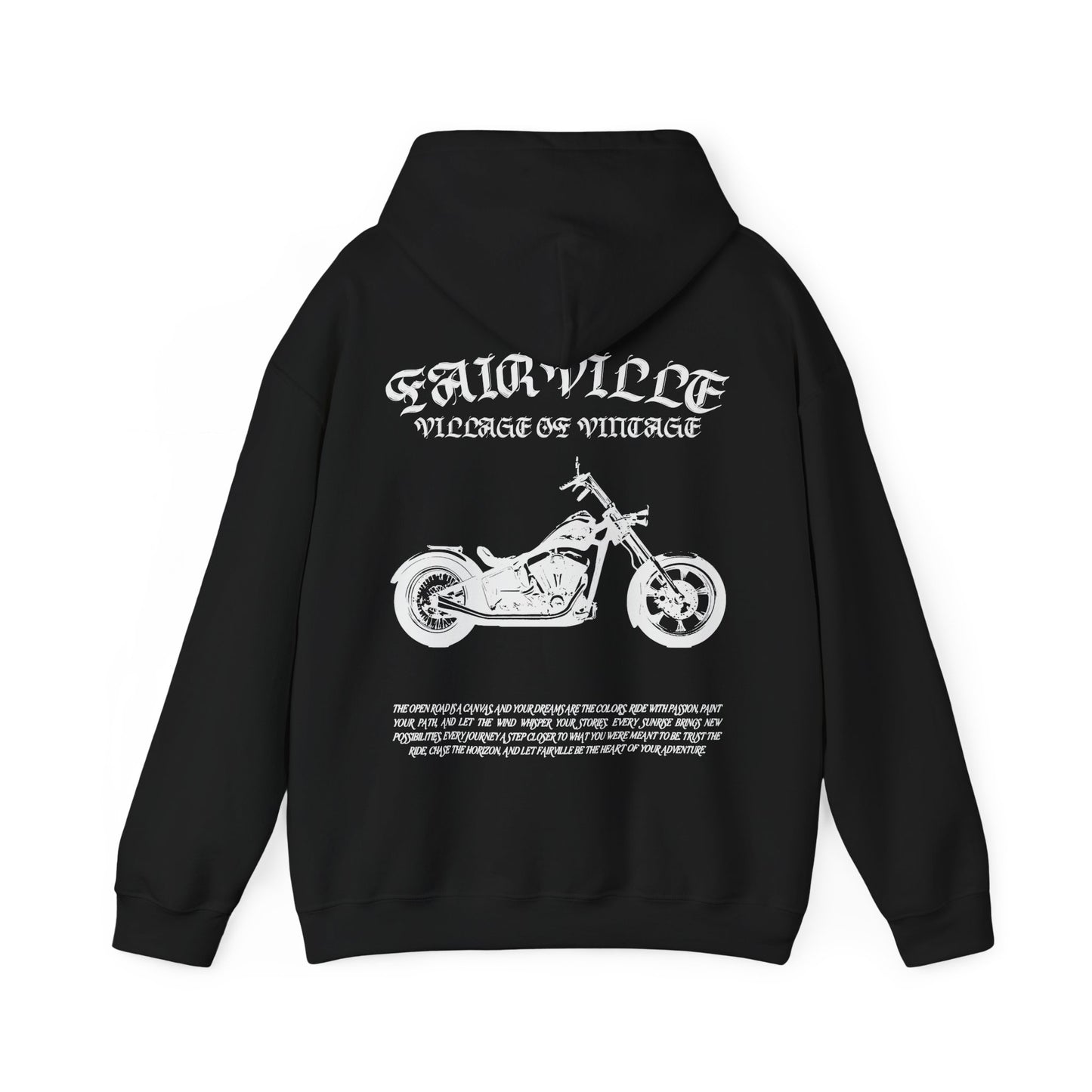 Fairville Red Smoke chopper vintage Hoodie