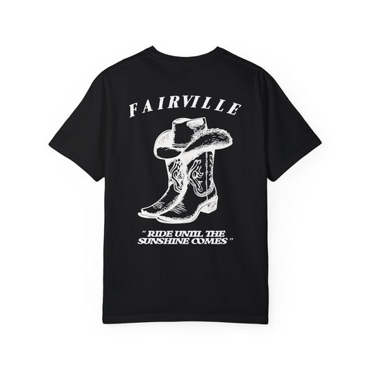 Fairville Ride Boots vintage tee