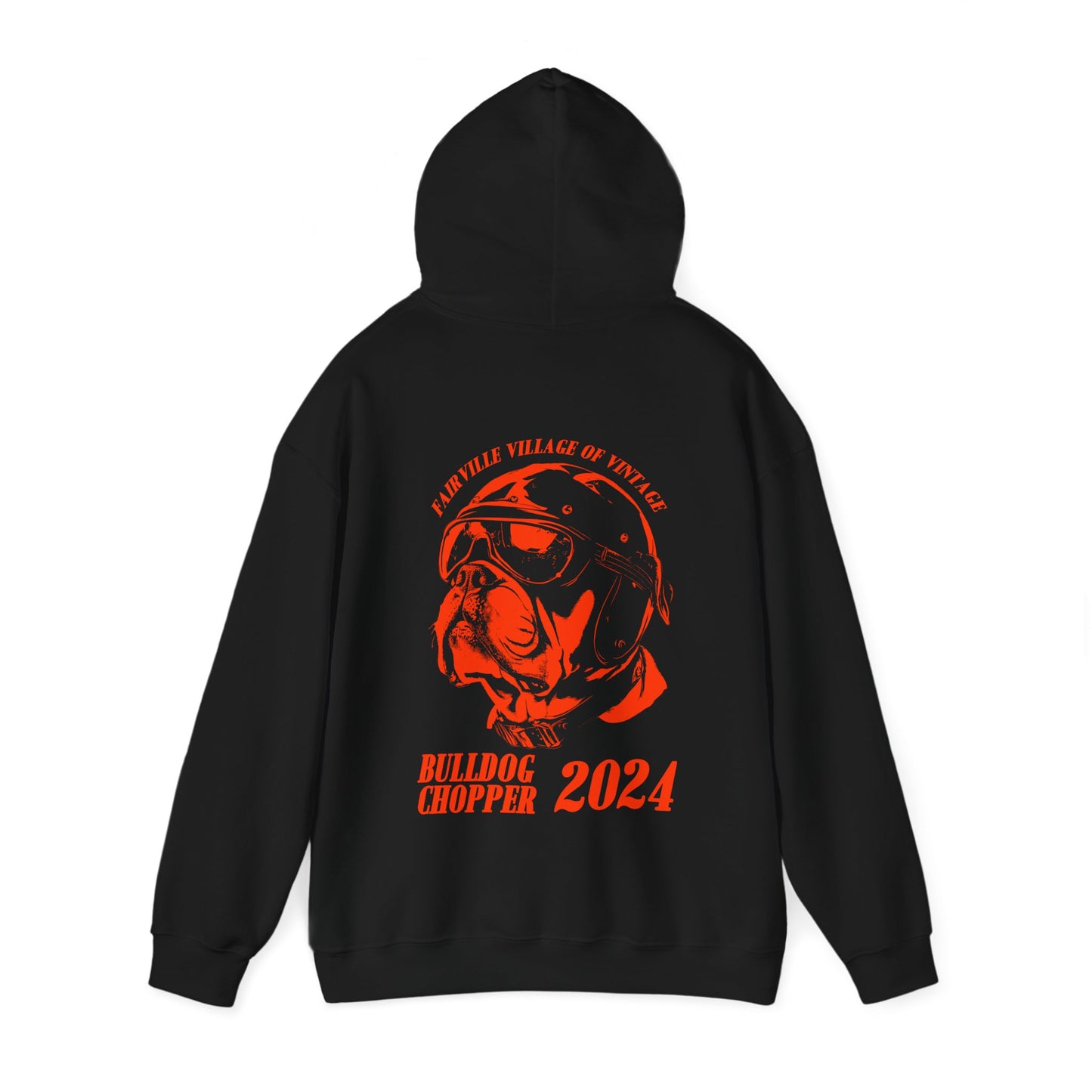 Bulldog Chopper Vintage Hoodie