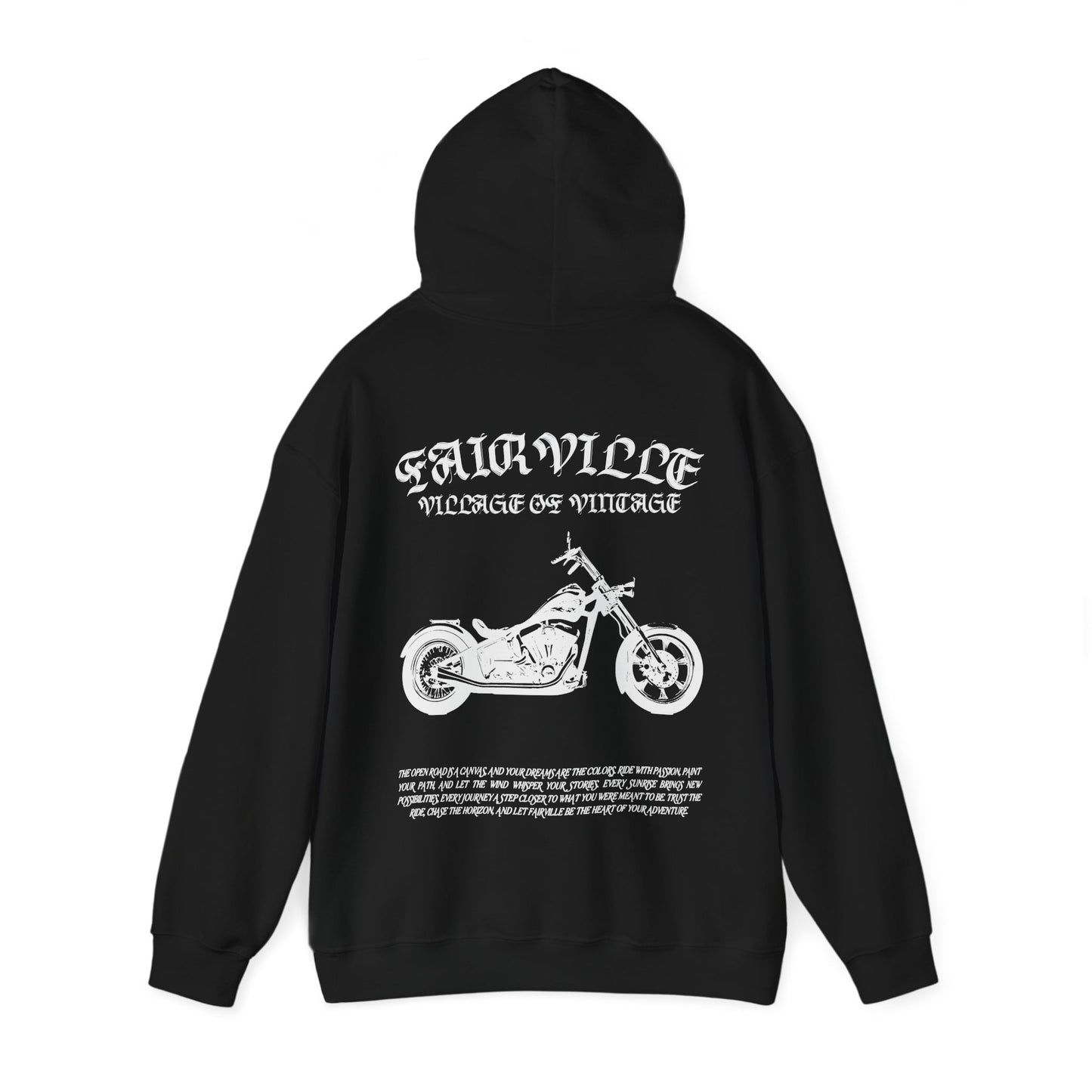 Fairville Red Smoke chopper vintage Hoodie