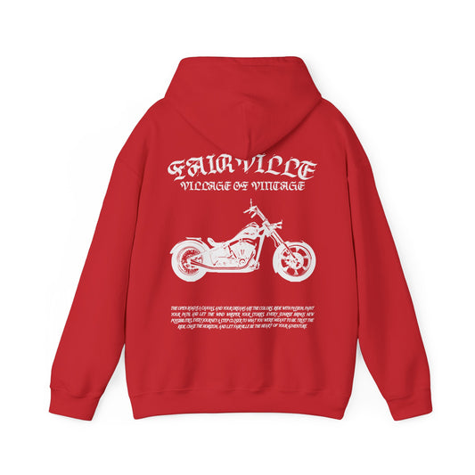 Fairville Red Smoke chopper vintage Hoodie