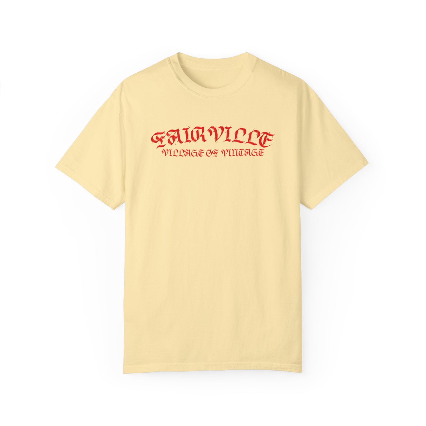 Fairville Red cream chopper vintage tee