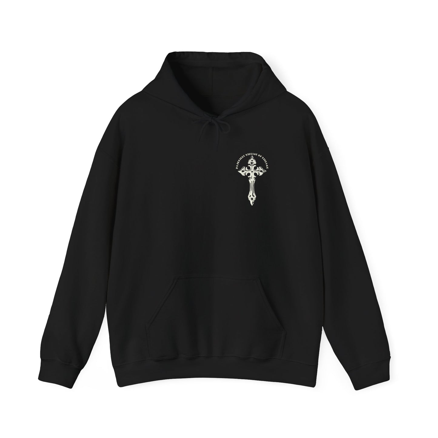 Fairville Cross white Vintage Hoodie