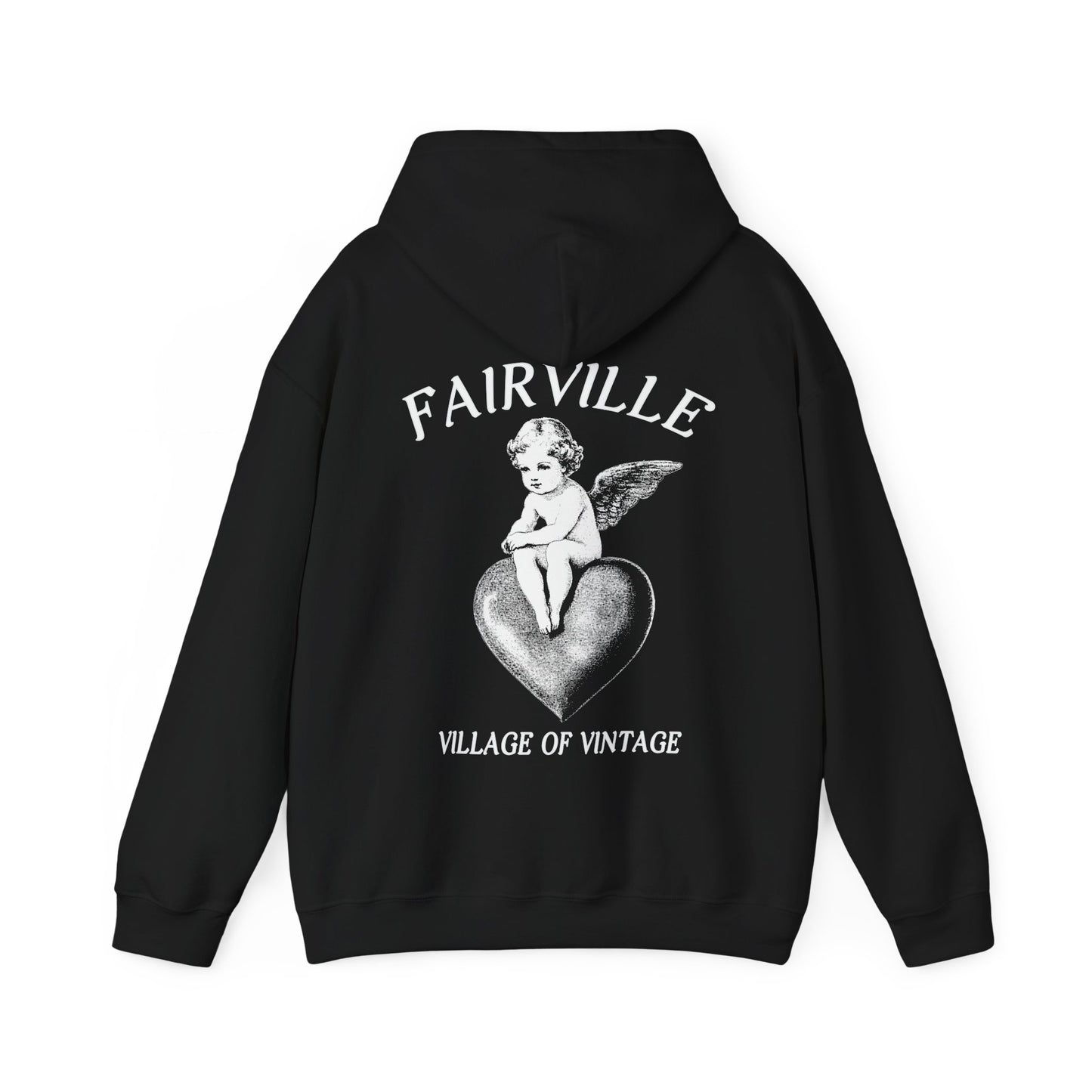 Fairville Classic Collection Smoke Angel Vintage Hoodie