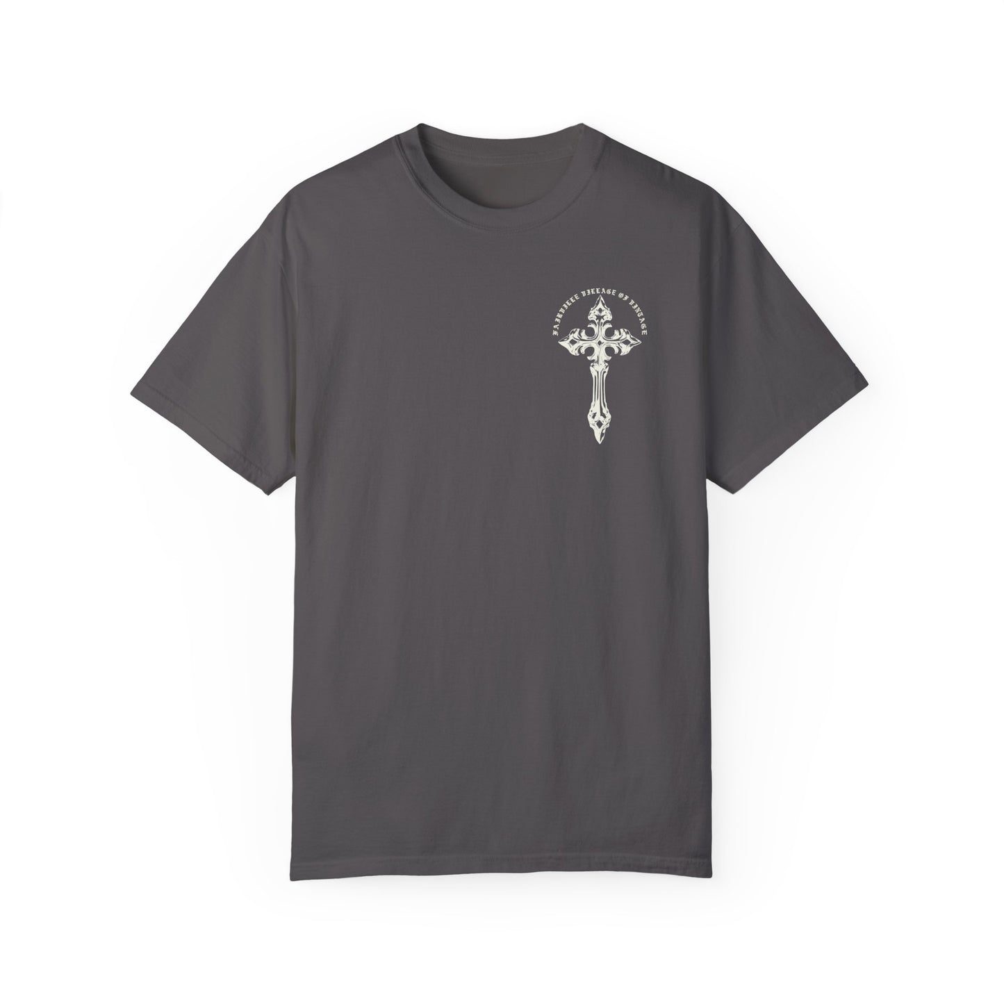 Fairville Cross white vintage tee