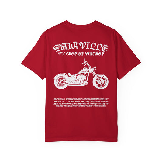 Fairville Red Smoke chopper vintage tee