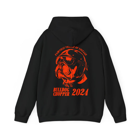 Bulldog Chopper Vintage Hoodie