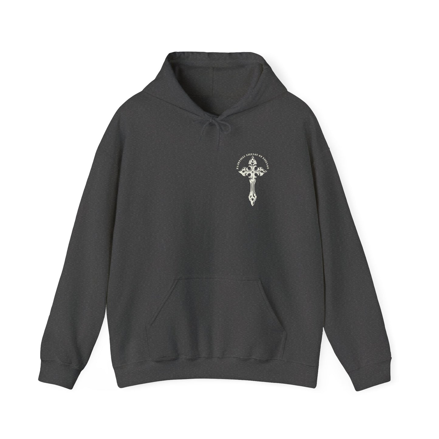 Fairville Cross white Vintage Hoodie