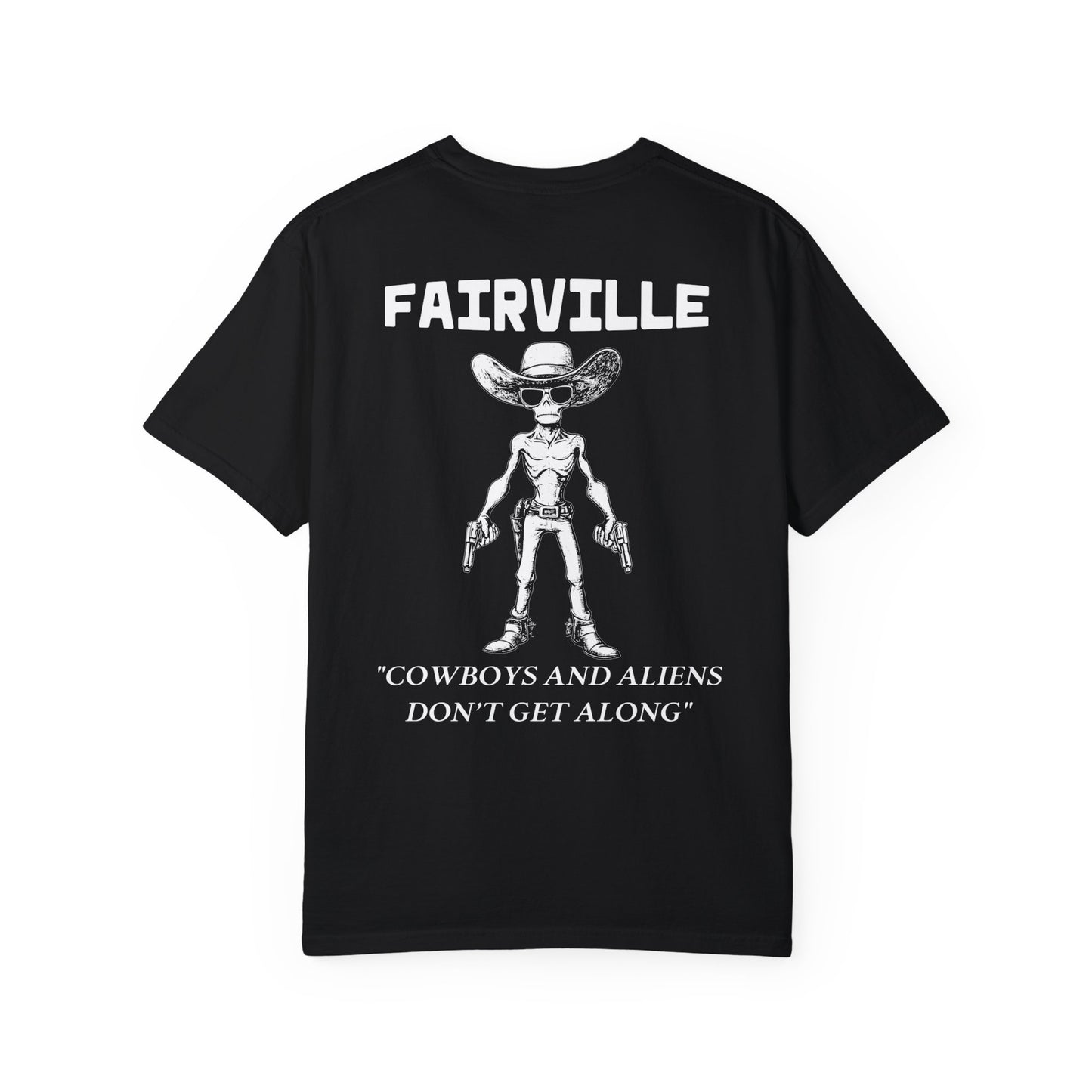 Fairville Cowboy Alien vintage tee